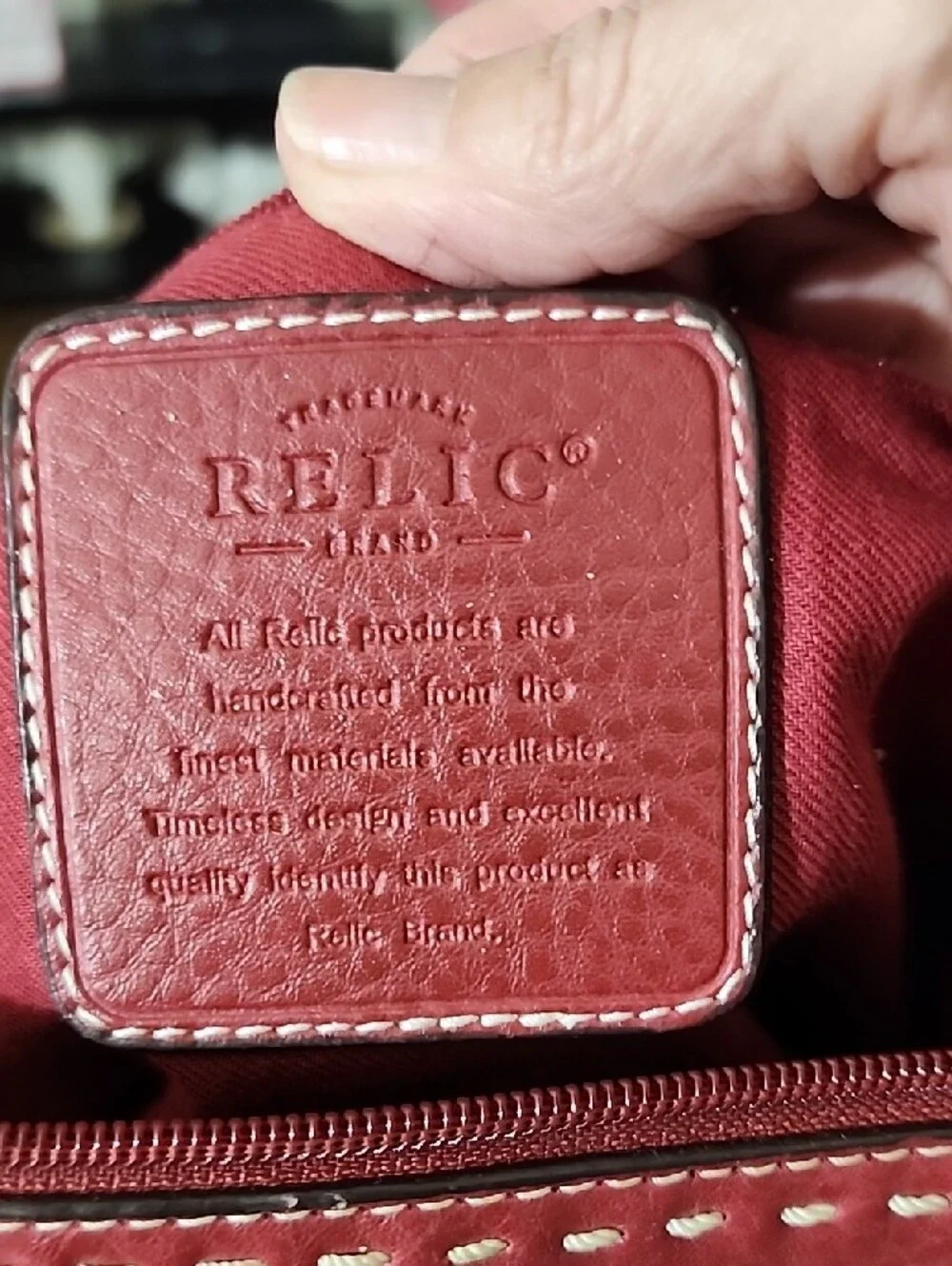 Relic timeless red